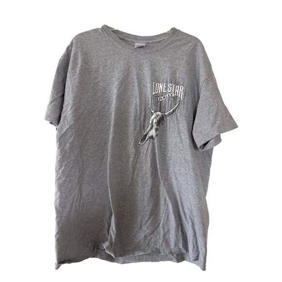 Galveston Lone Star Rally 2016 Short Sleeve Gray T-shirt Size XL - Picture 1 of 3